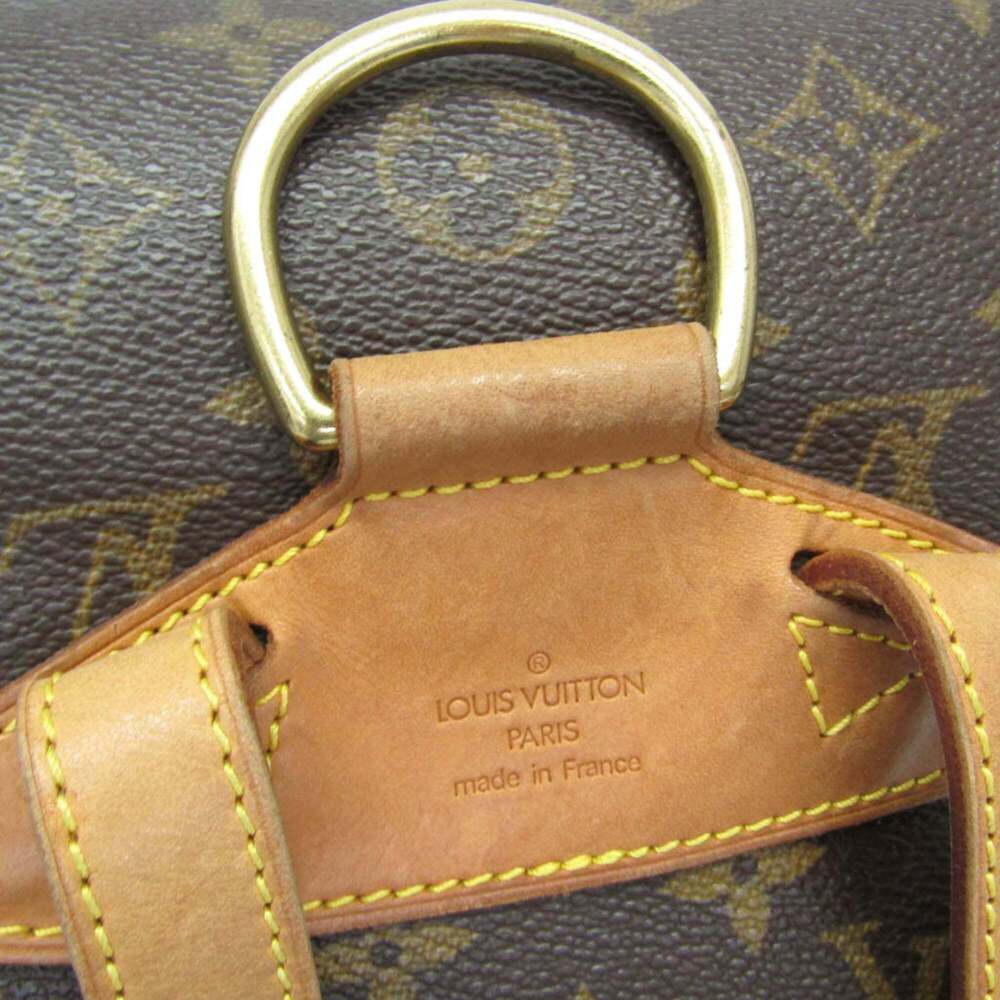 LOUIS VUITTON Authentic Brown Monogram Backpack - Picture 13 of 14